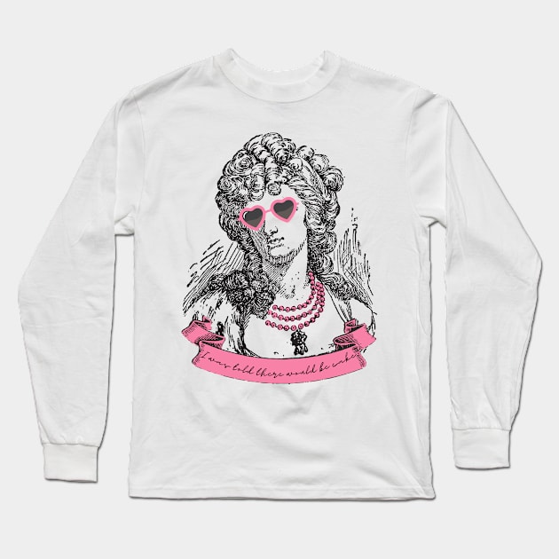 Marie Antoinette Long Sleeve T-Shirt by Garbage Nest